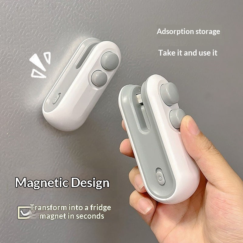 Mini Sealer 2-in-1 USB – Seal & Cut Bags in Seconds