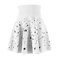 ZYVEK InkFlow Skater Skirt – Artistic Minimalist Streetwear