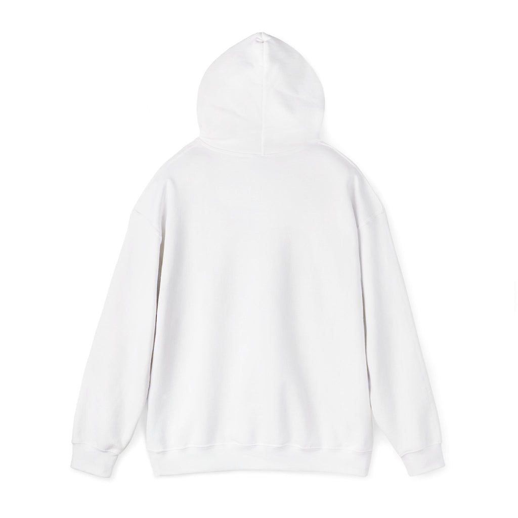 Minimal White Hoodie with Tiny Swift Bird Emblem