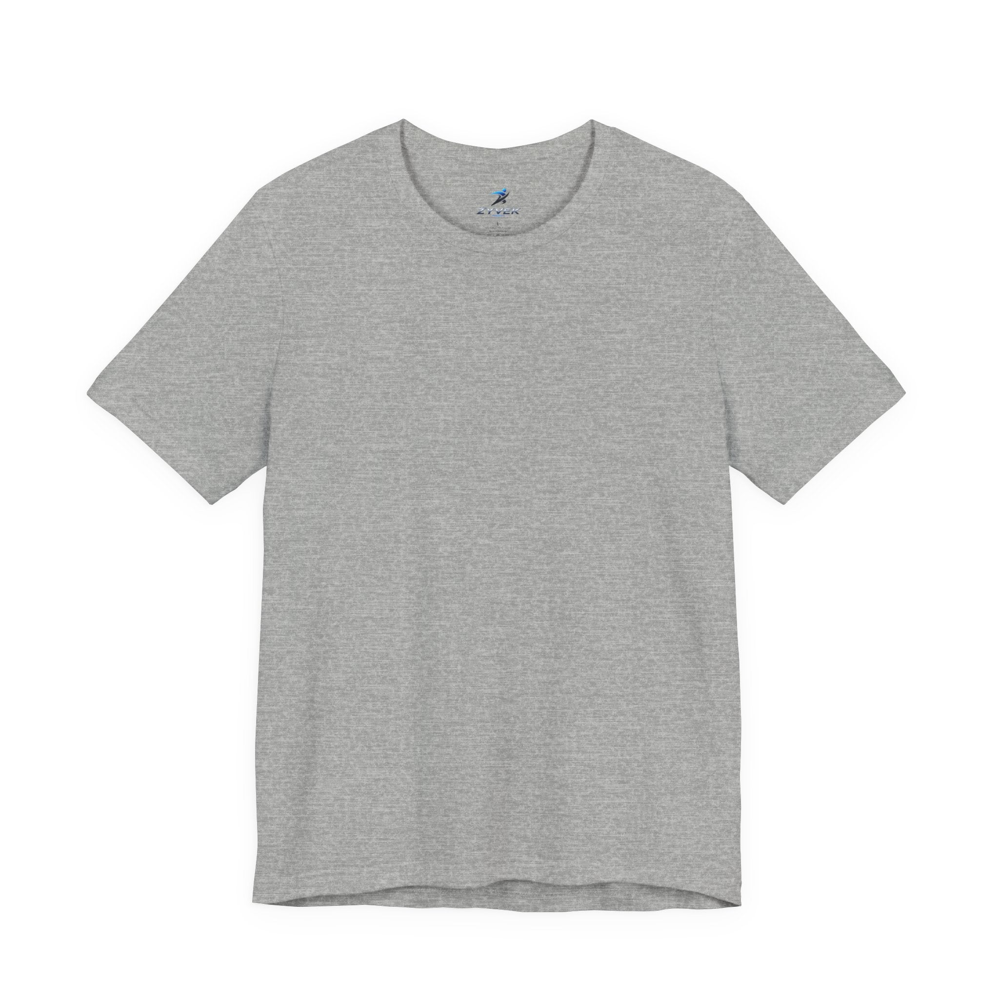 Classic White Short Sleeve Tee — Clean Minimalist Crewneck T-Shirt