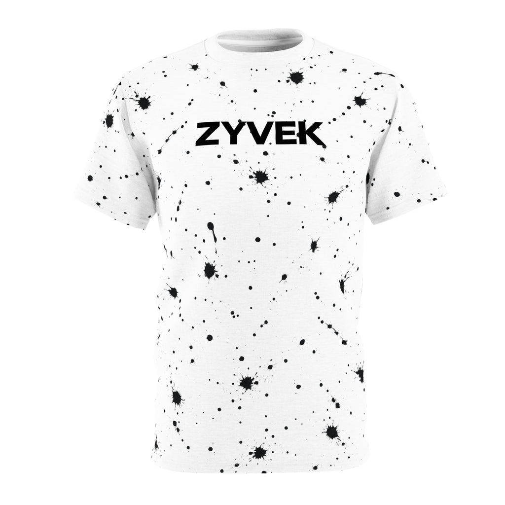 ZYVEK InkSplash T-Shirt – Artistic Minimalist Streetwear Tee