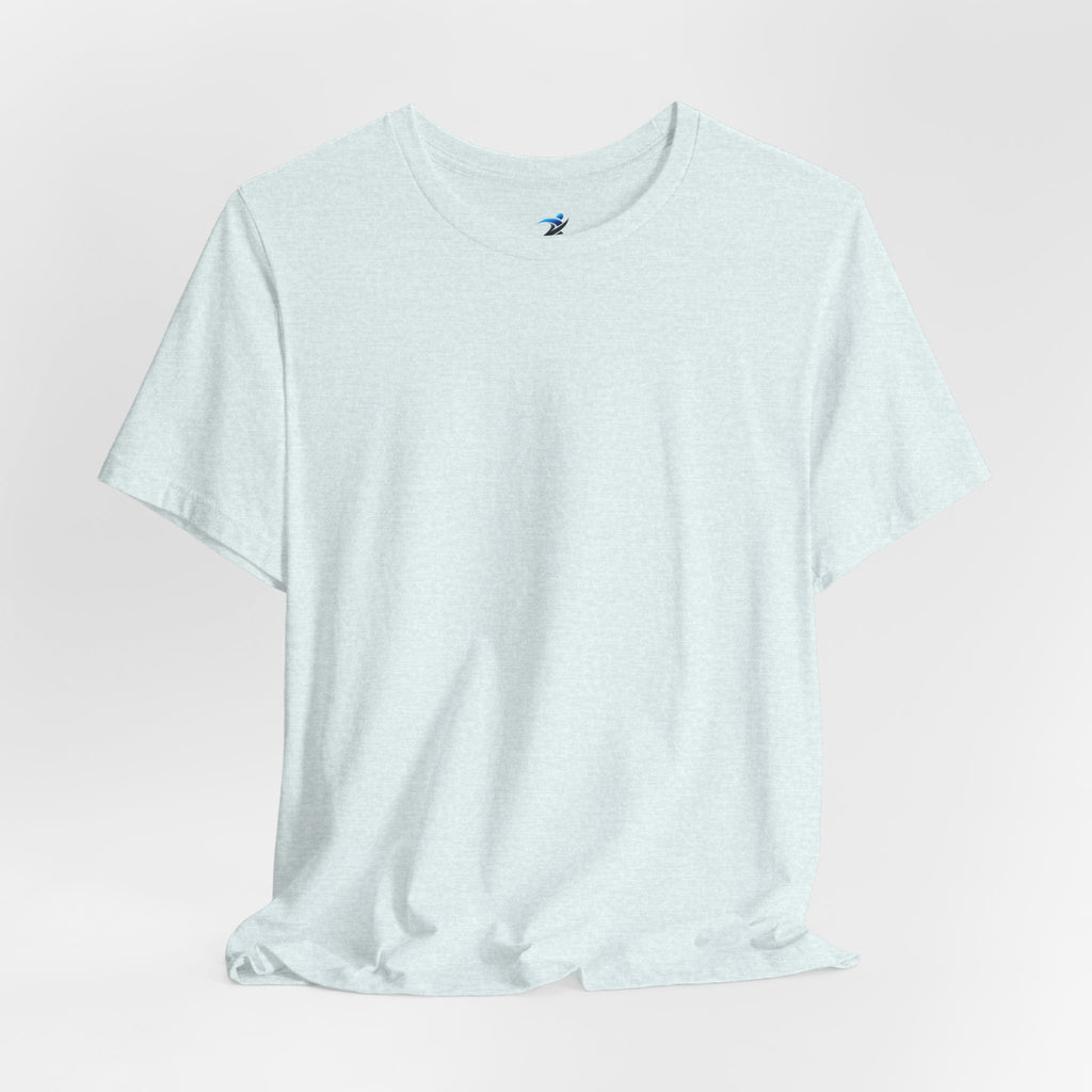 Classic White Short Sleeve Tee — Clean Minimalist Crewneck T-Shirt