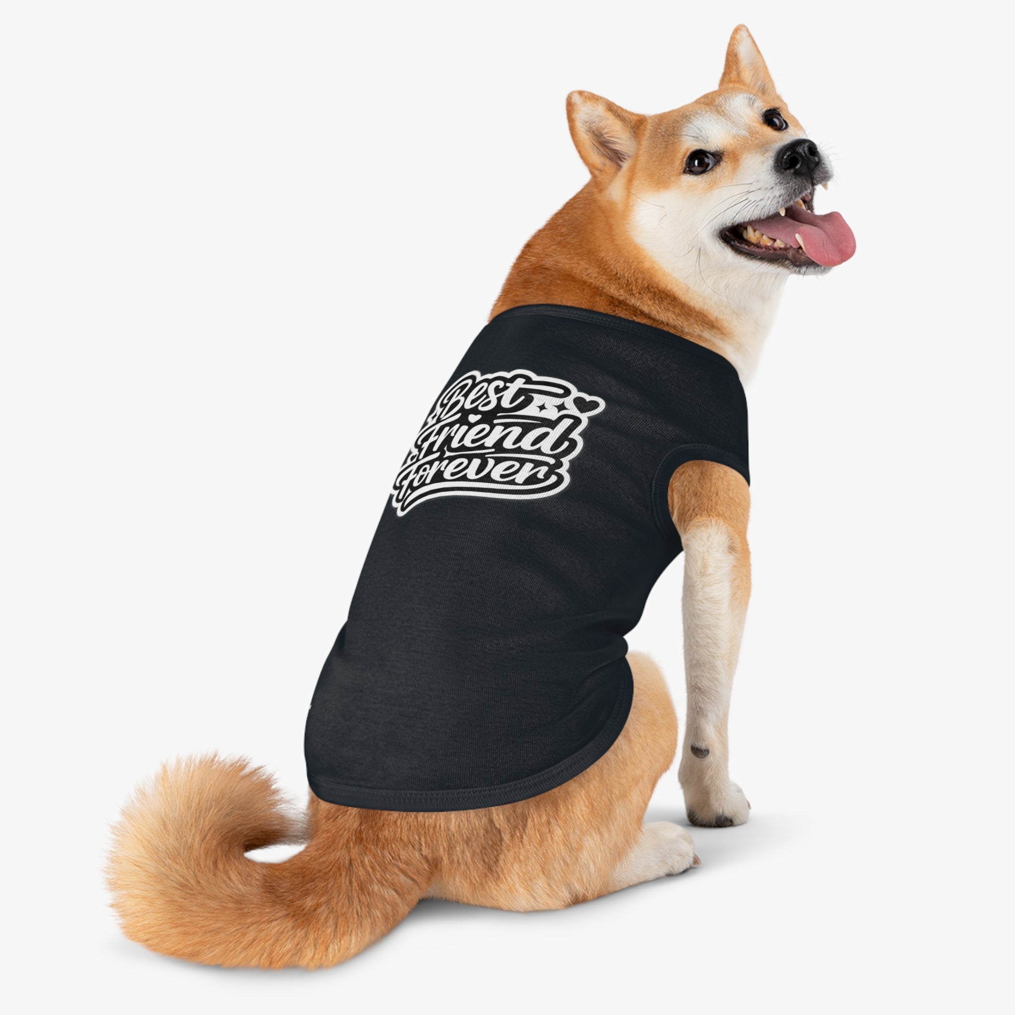 ZYVEK “Best Friend Forever” Pet Tank Top – Cute Matching Dog Shirt