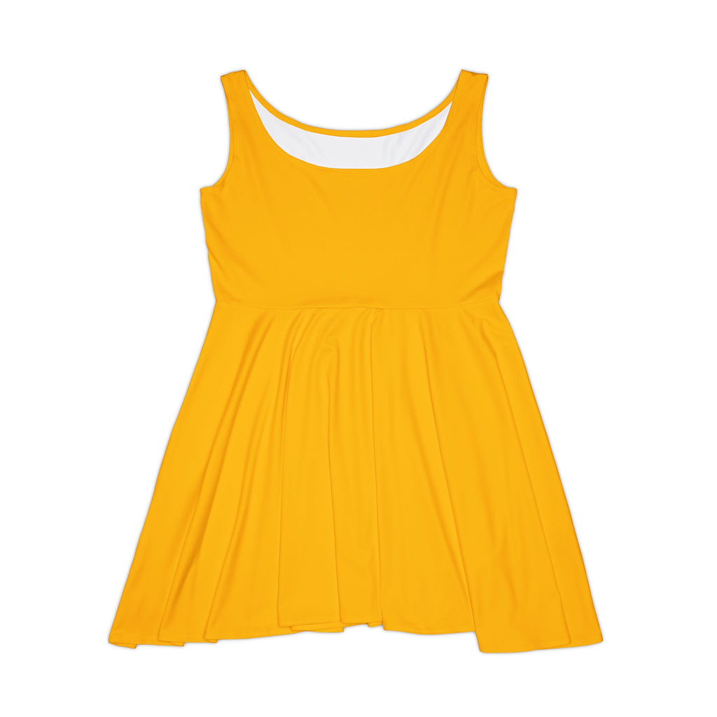 ZYVEK SunGlow Dress – Elegant Sleeveless Yellow Dress