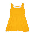 ZYVEK SunGlow Dress – Elegant Sleeveless Yellow Dress