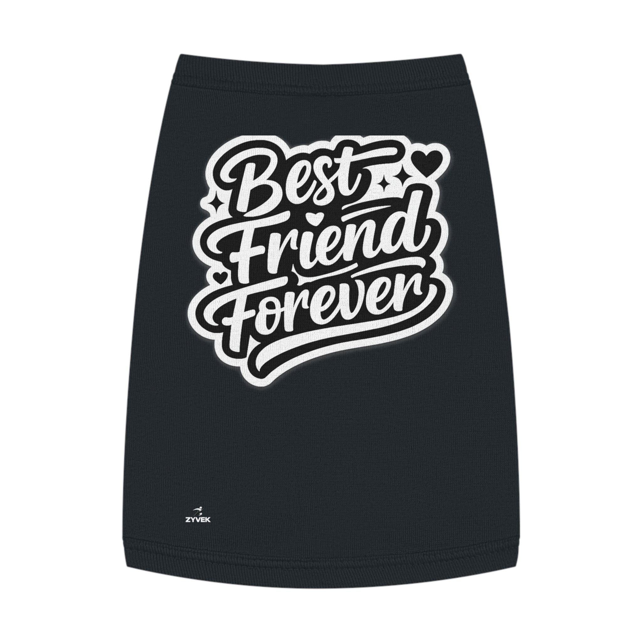ZYVEK “Best Friend Forever” Pet Tank Top – Cute Matching Dog Shirt