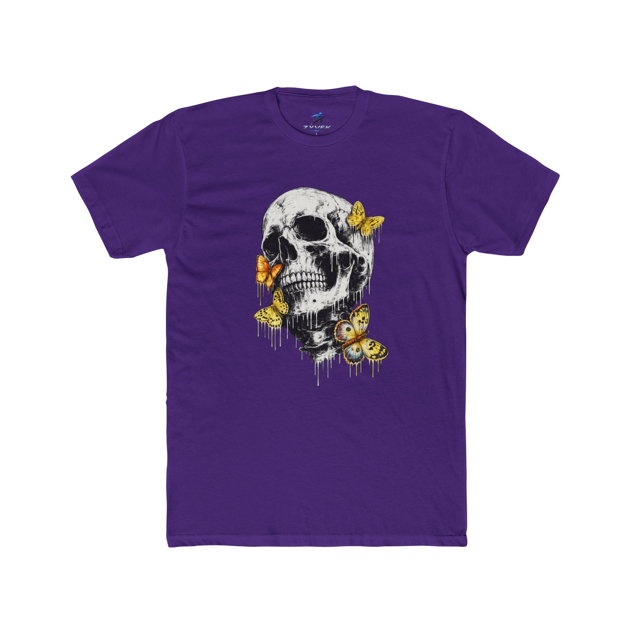 Skull with Butterflies T-Shirt