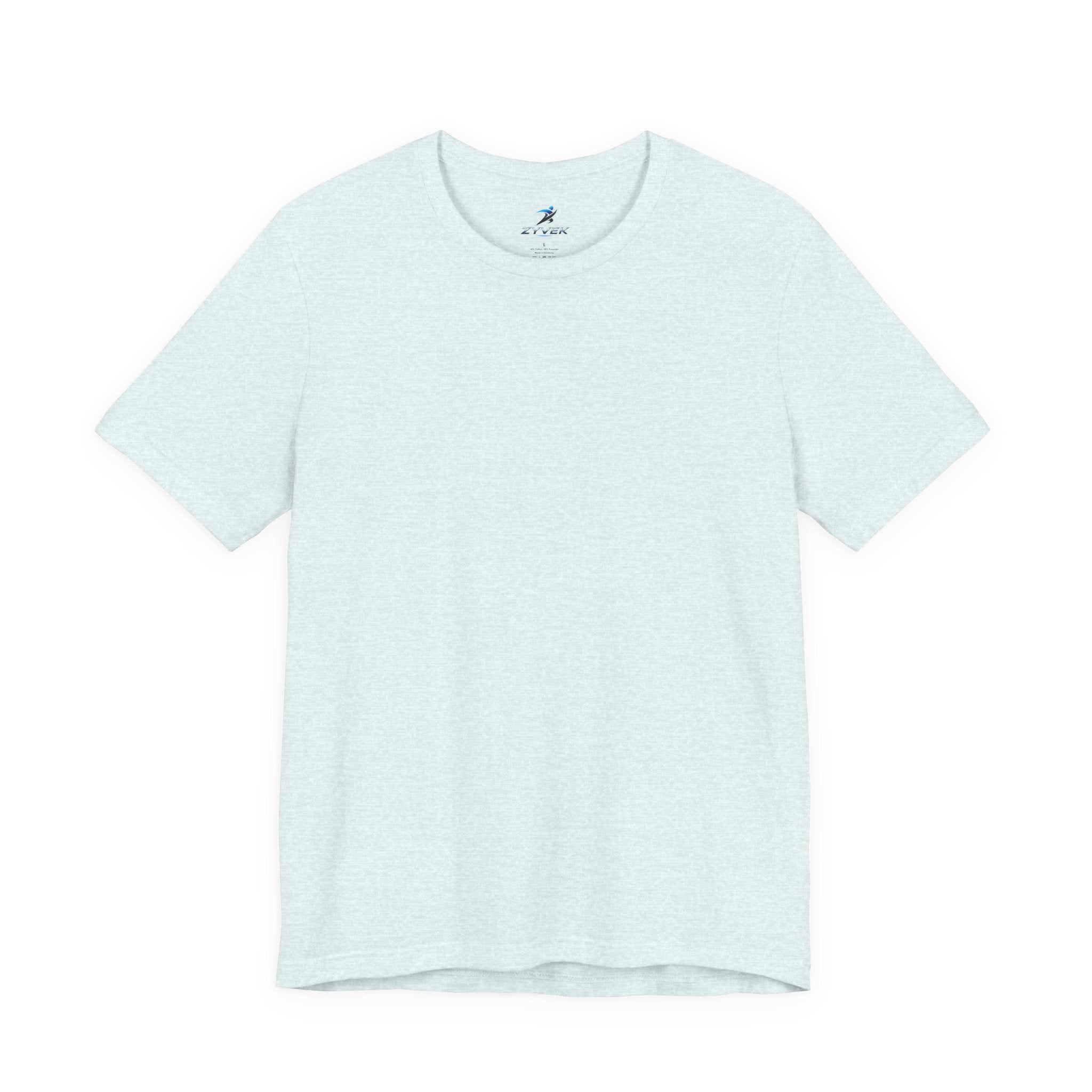 Classic White Short Sleeve Tee — Clean Minimalist Crewneck T-Shirt