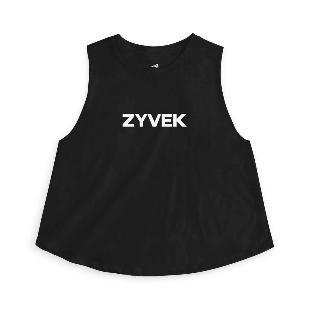 ZYVEK Essential Crop Tank – Modern Minimalist Streetwear Top