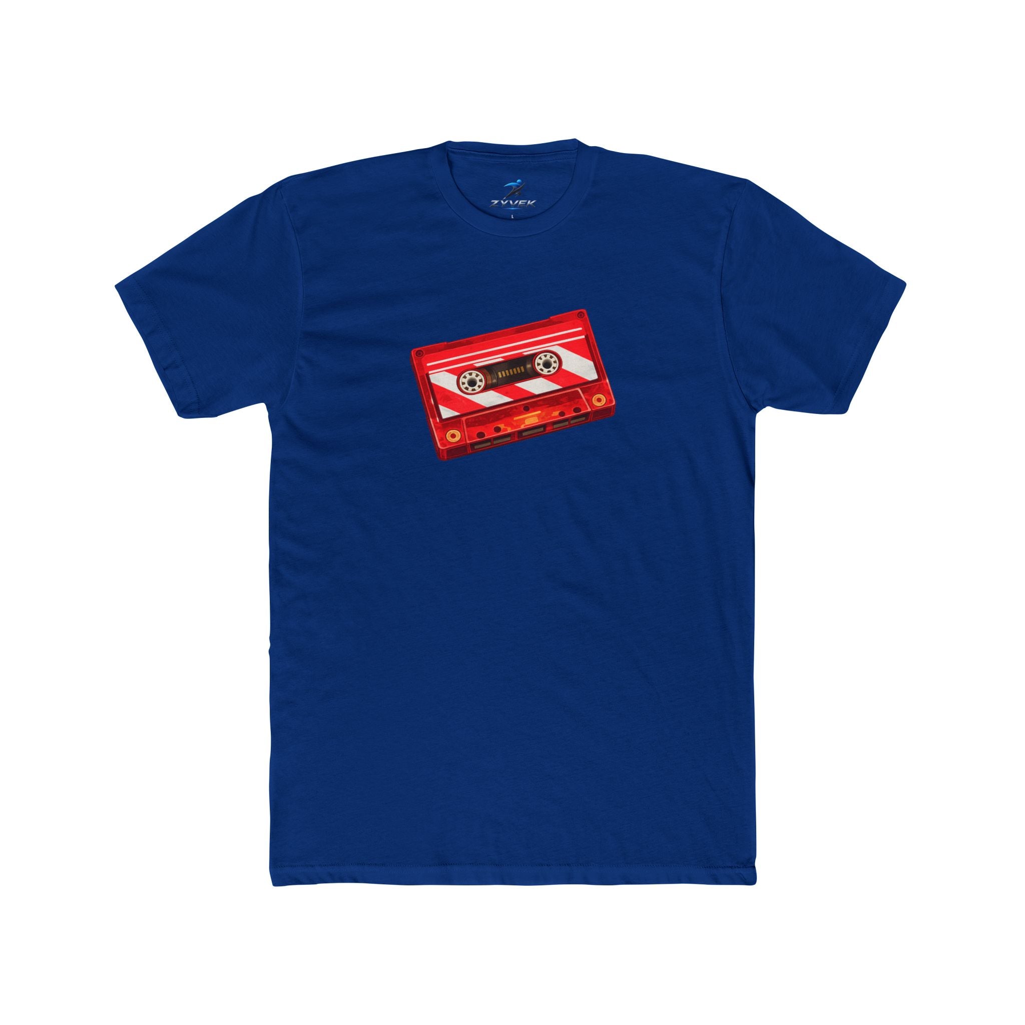 Retro Red Cassette Tape T-Shirt — Vintage Music Tee