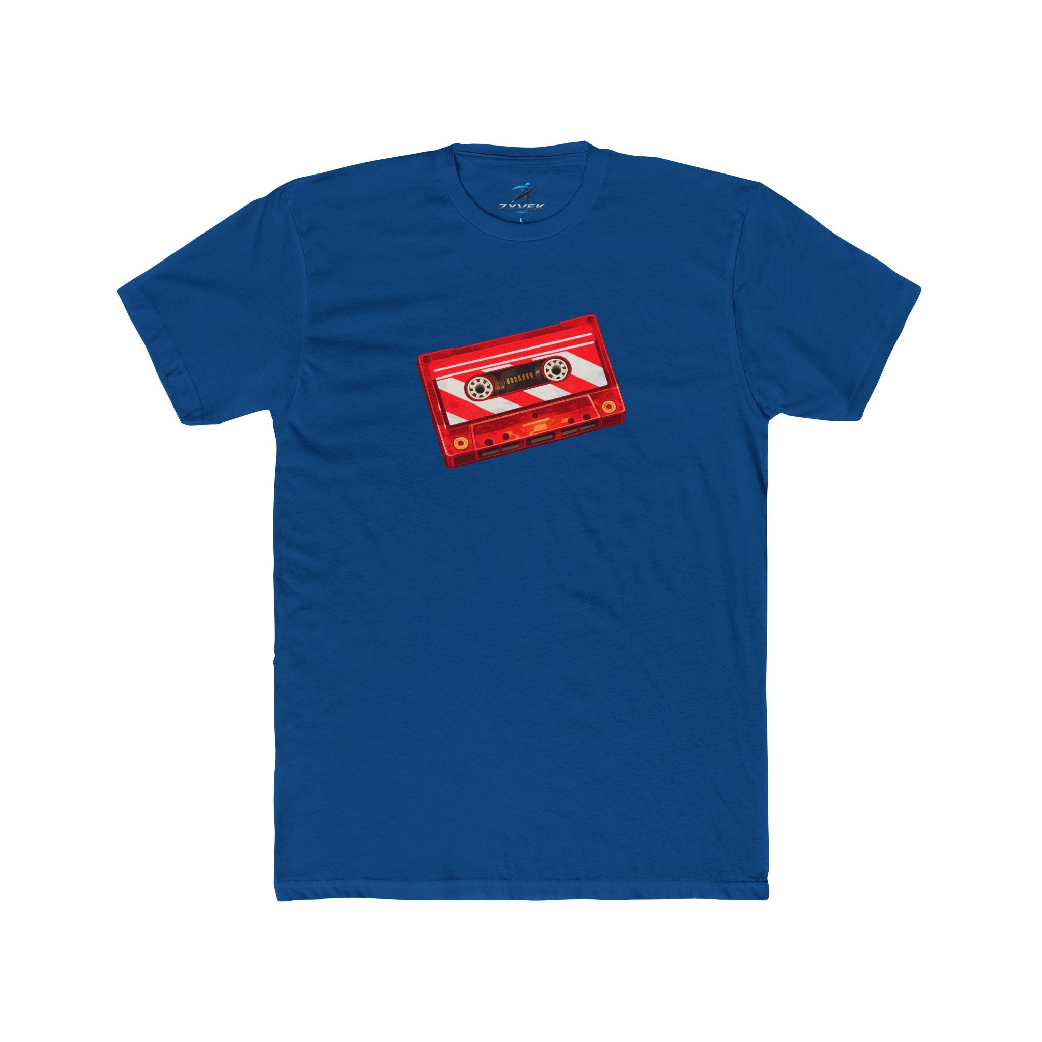 Retro Red Cassette Tape T-Shirt — Vintage Music Tee