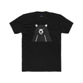 Smiling Black Bear Graphic Tee — Cute Bear Illustration T-Shirt