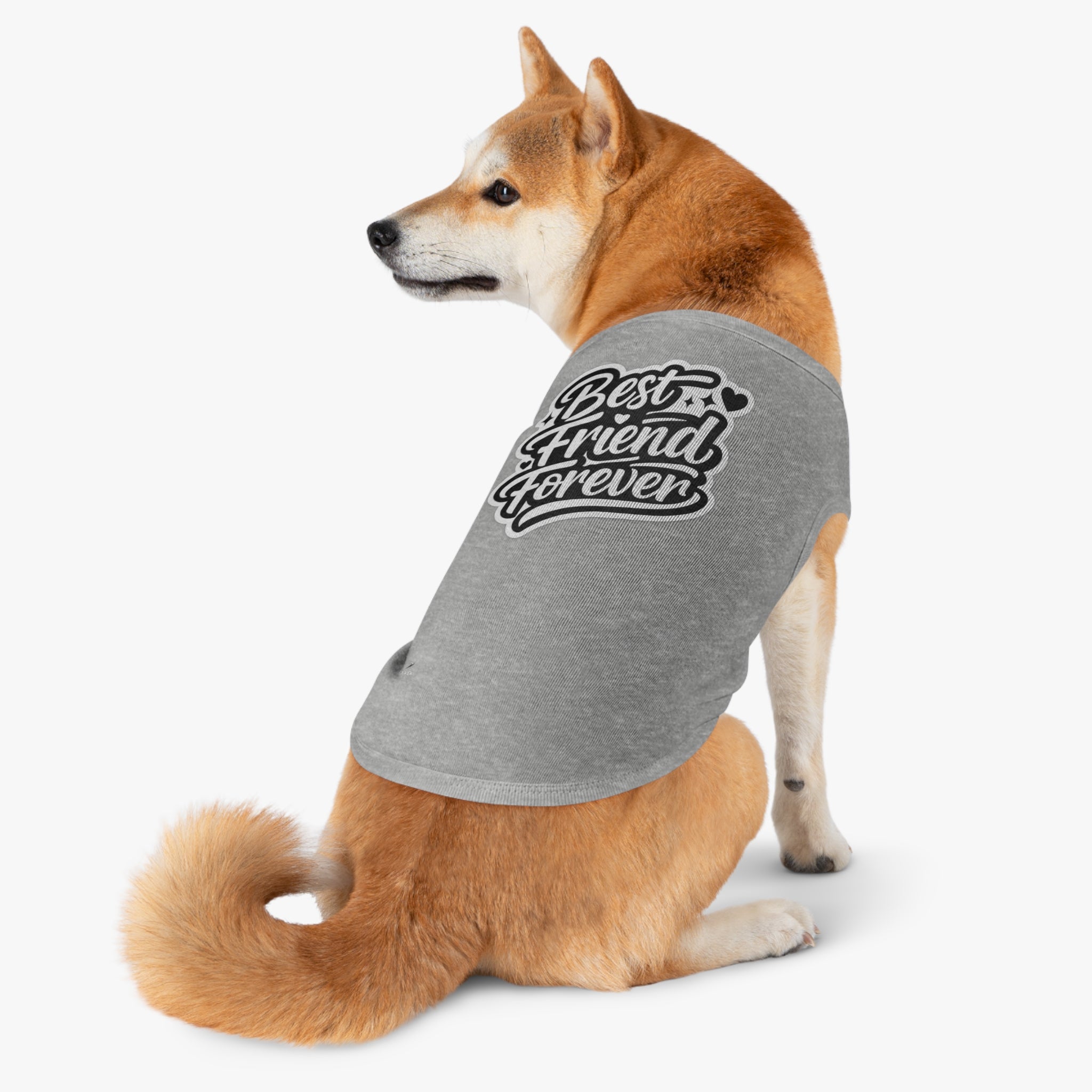 ZYVEK “Best Friend Forever” Pet Tank Top – Cute Matching Dog Shirt