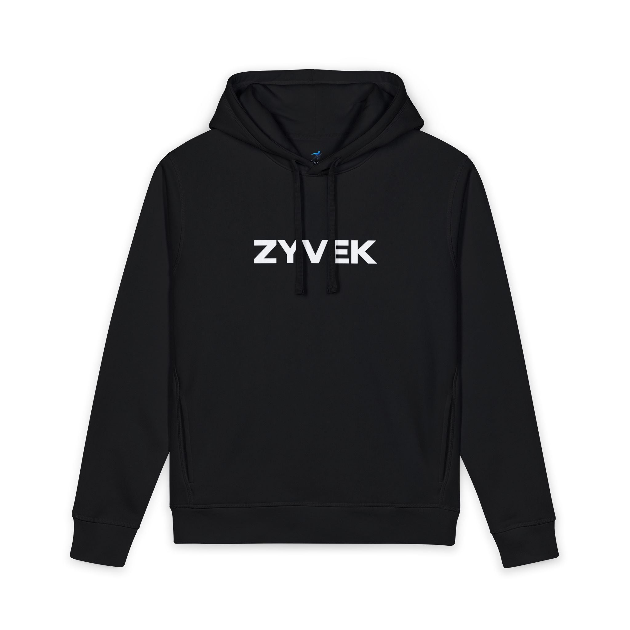 ZYVEK Essential Logo Hoodie – Black Edition