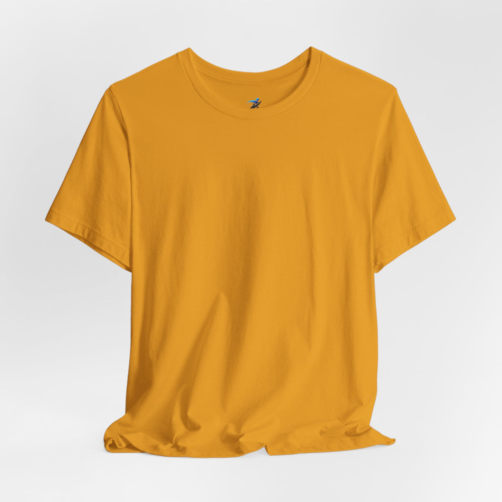 Classic White Short Sleeve Tee — Clean Minimalist Crewneck T-Shirt
