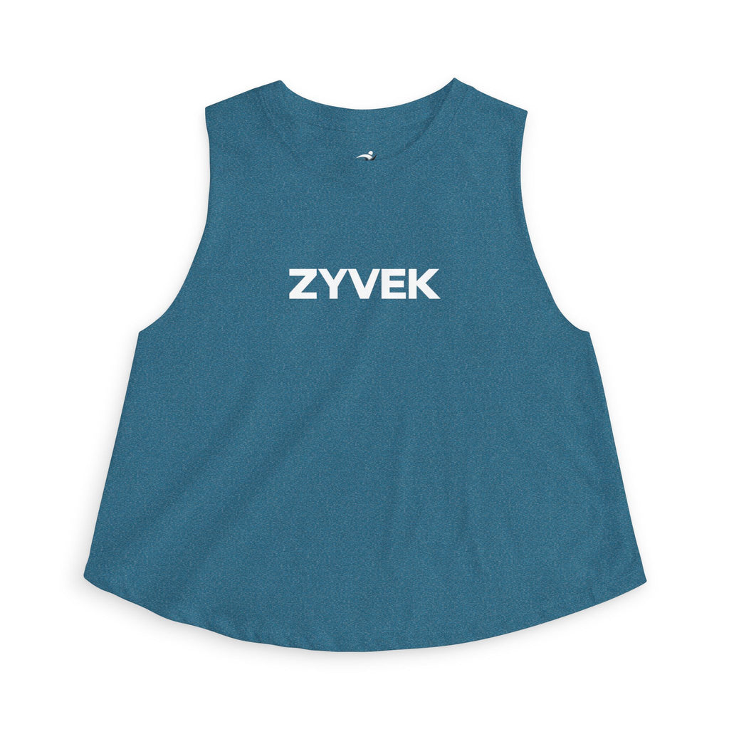 ZYVEK Essential Crop Tank – Modern Minimalist Streetwear Top