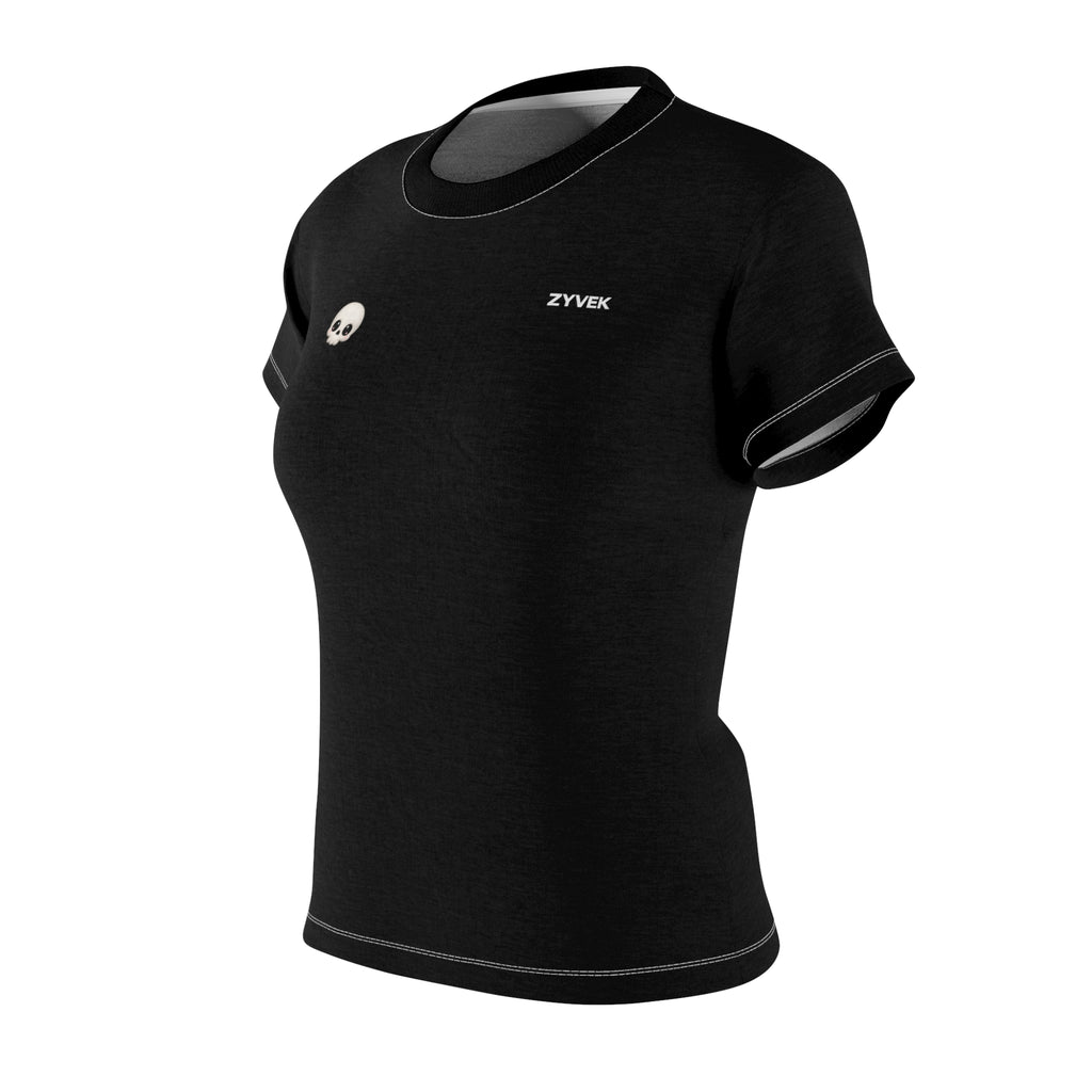 ZYVEK Shadow Skull Tee – Black Edition