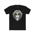 Chimp with Sunglasses Graphic Tee — Playful Monkey Face T-Shirt