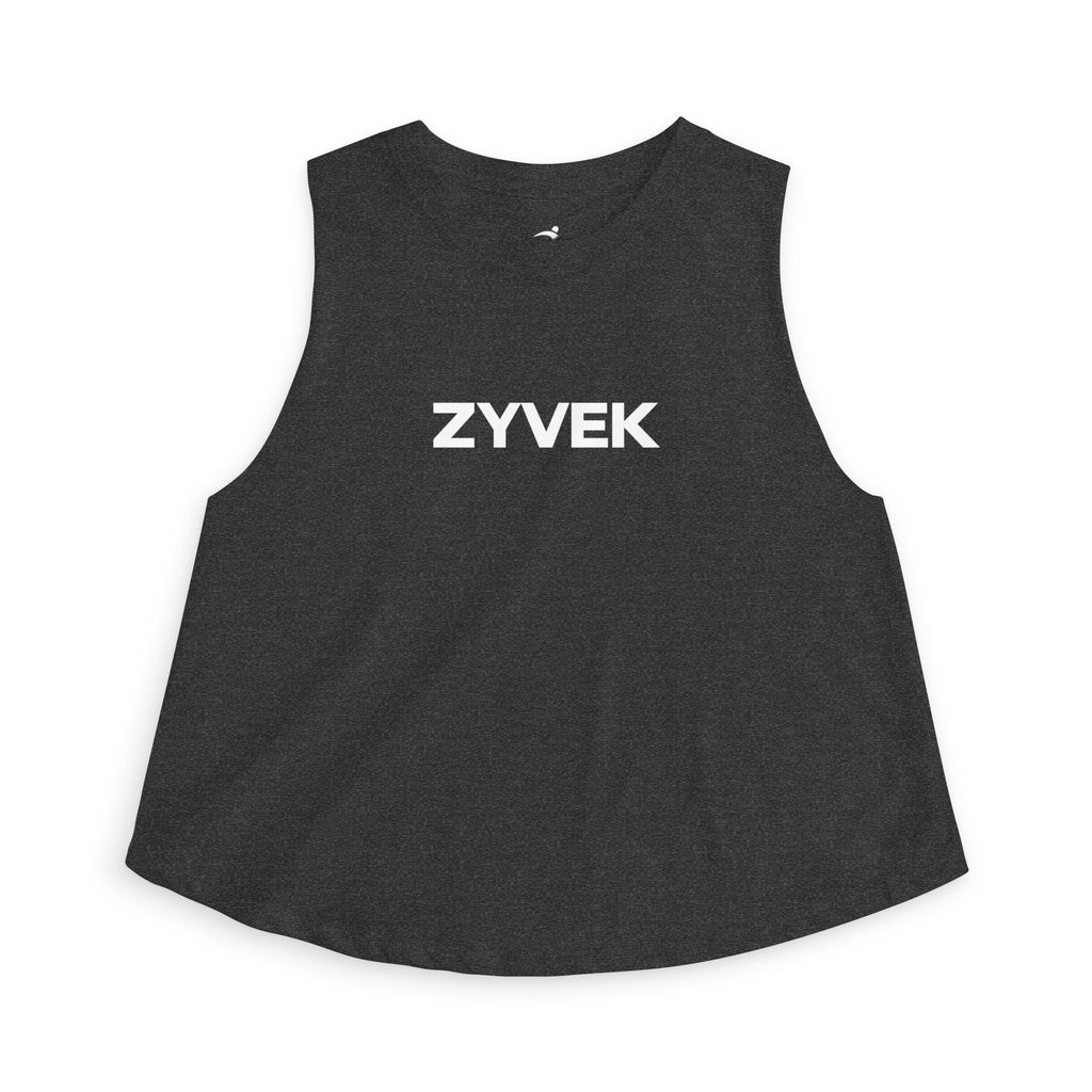 ZYVEK Essential Crop Tank – Modern Minimalist Streetwear Top