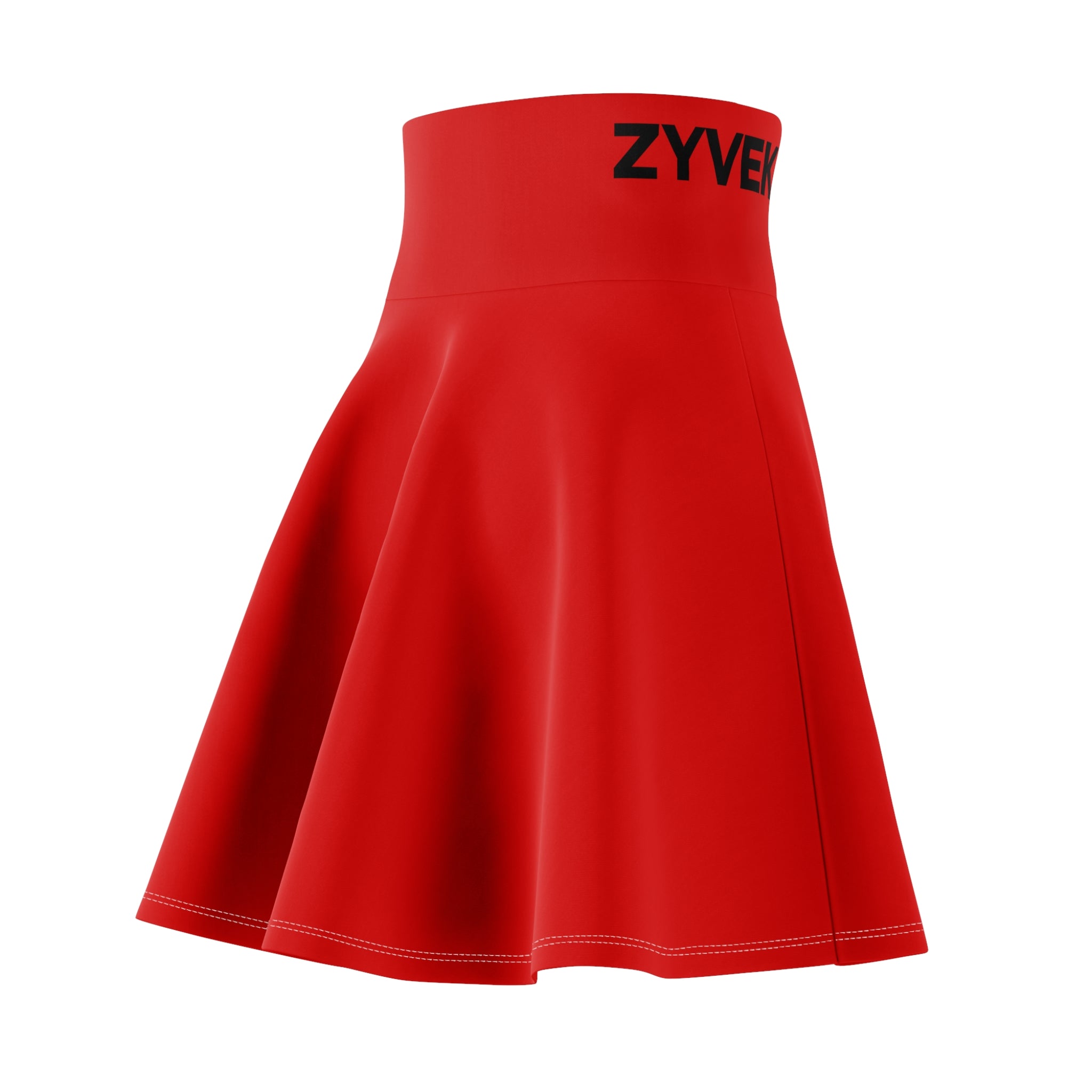ZYVEK Crimson Core Skater Skirt