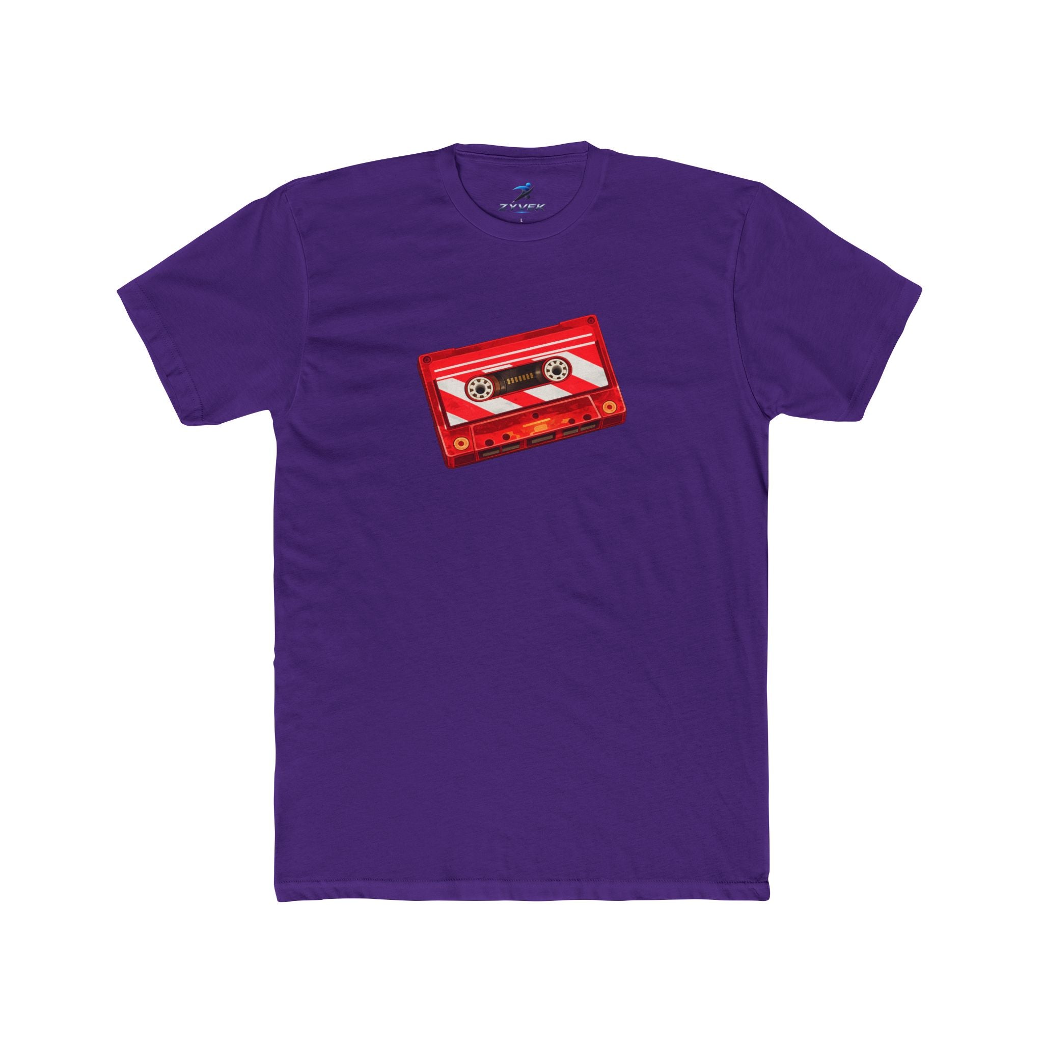 Retro Red Cassette Tape T-Shirt — Vintage Music Tee