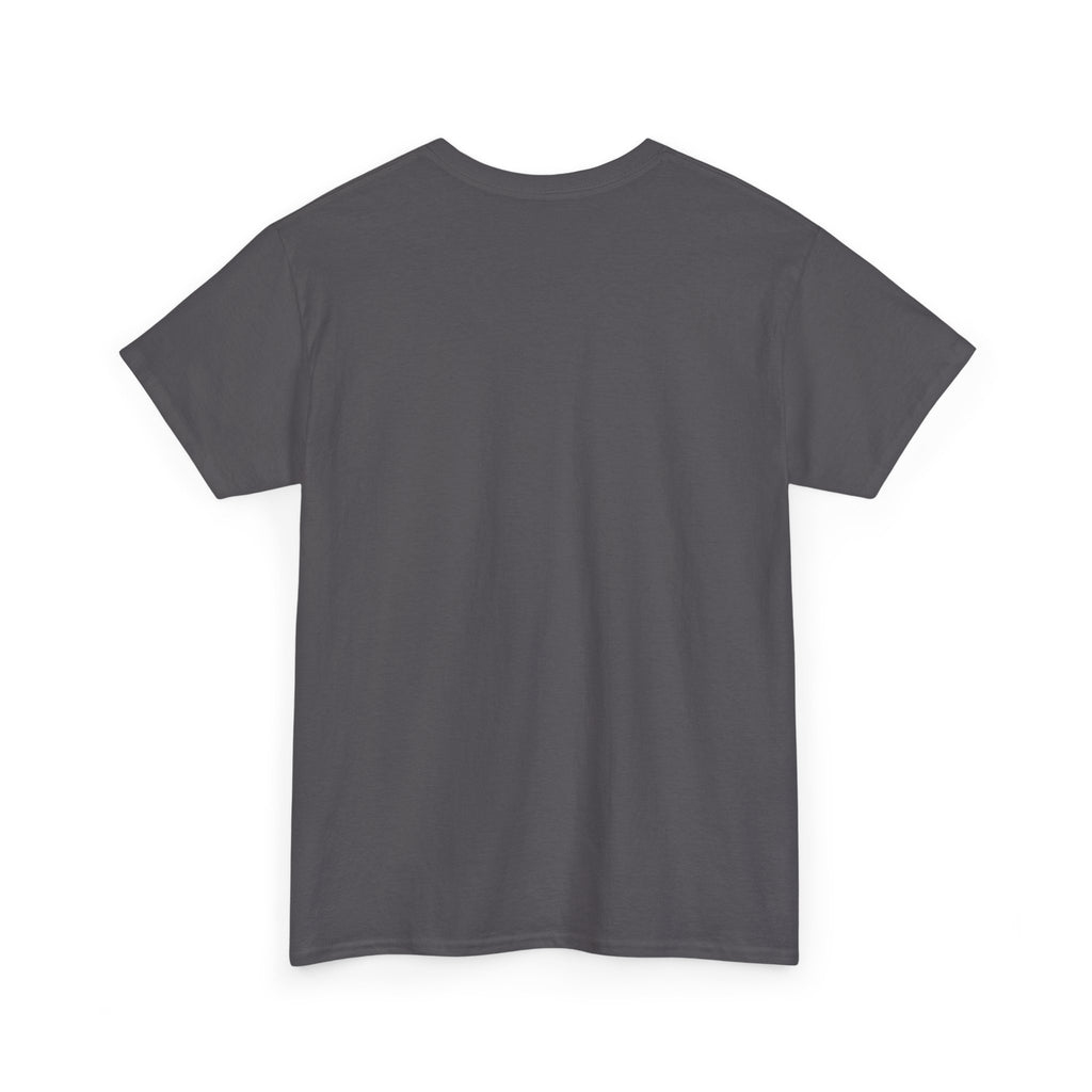 Medieval Knight Graphic Tee — Dark Crusader Sword Design