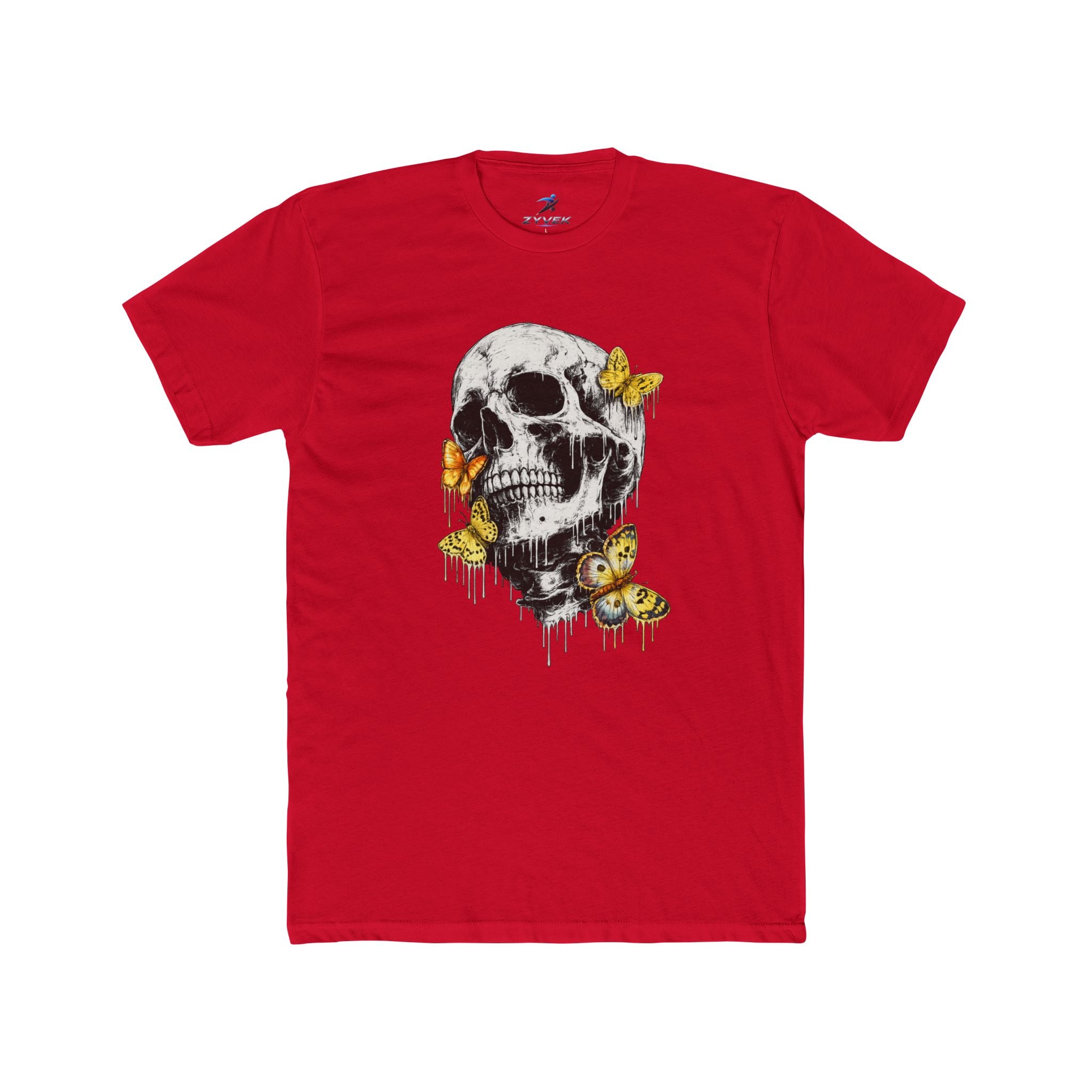 Skull with Butterflies T-Shirt