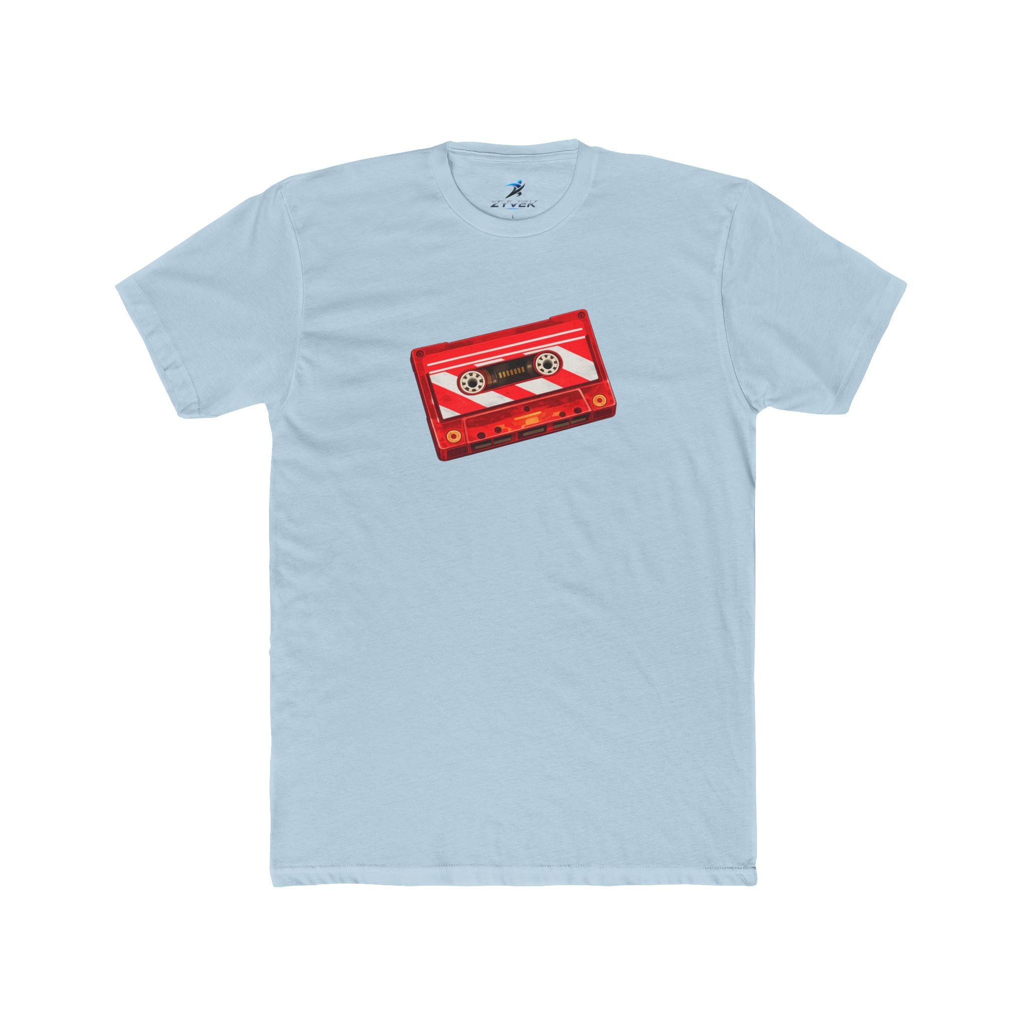 Retro Red Cassette Tape T-Shirt — Vintage Music Tee
