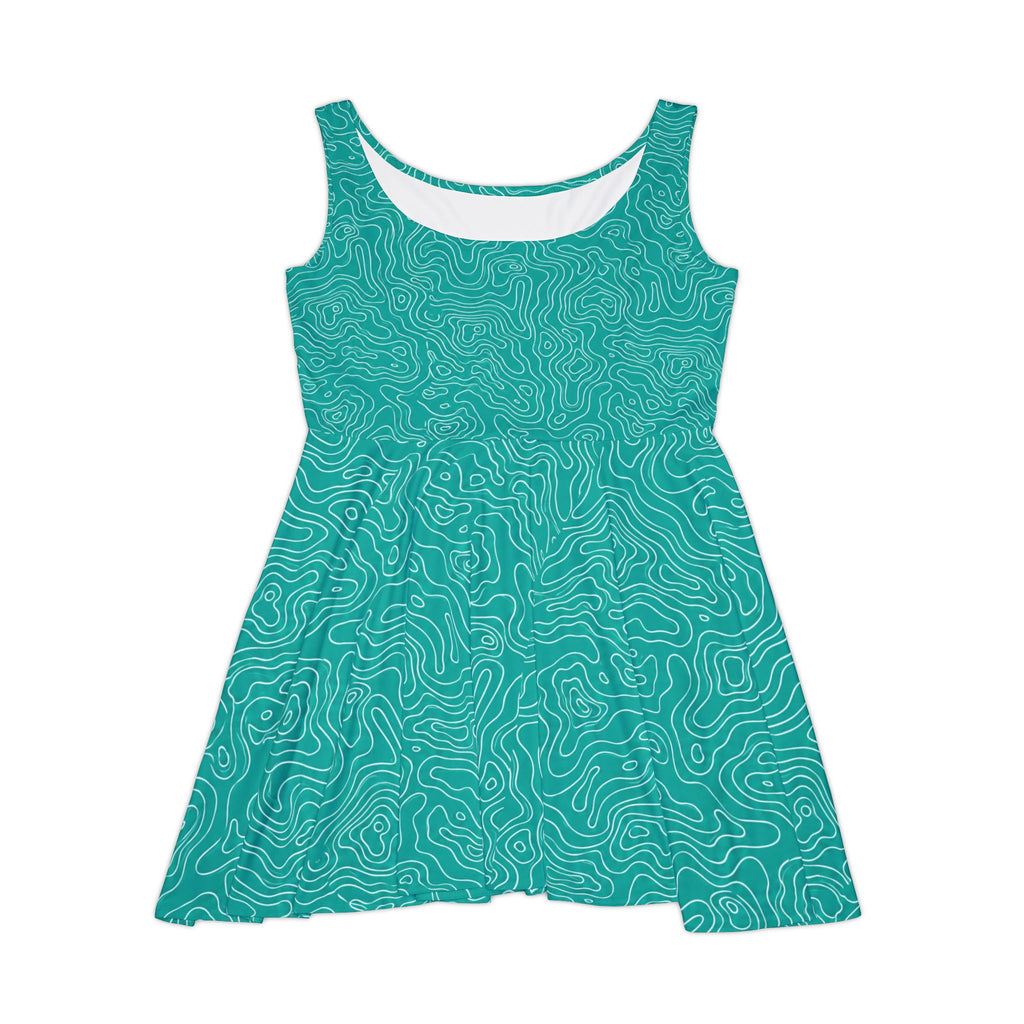 ZYVEK ContourFlow Dress – Elegant Modern Pattern Dress