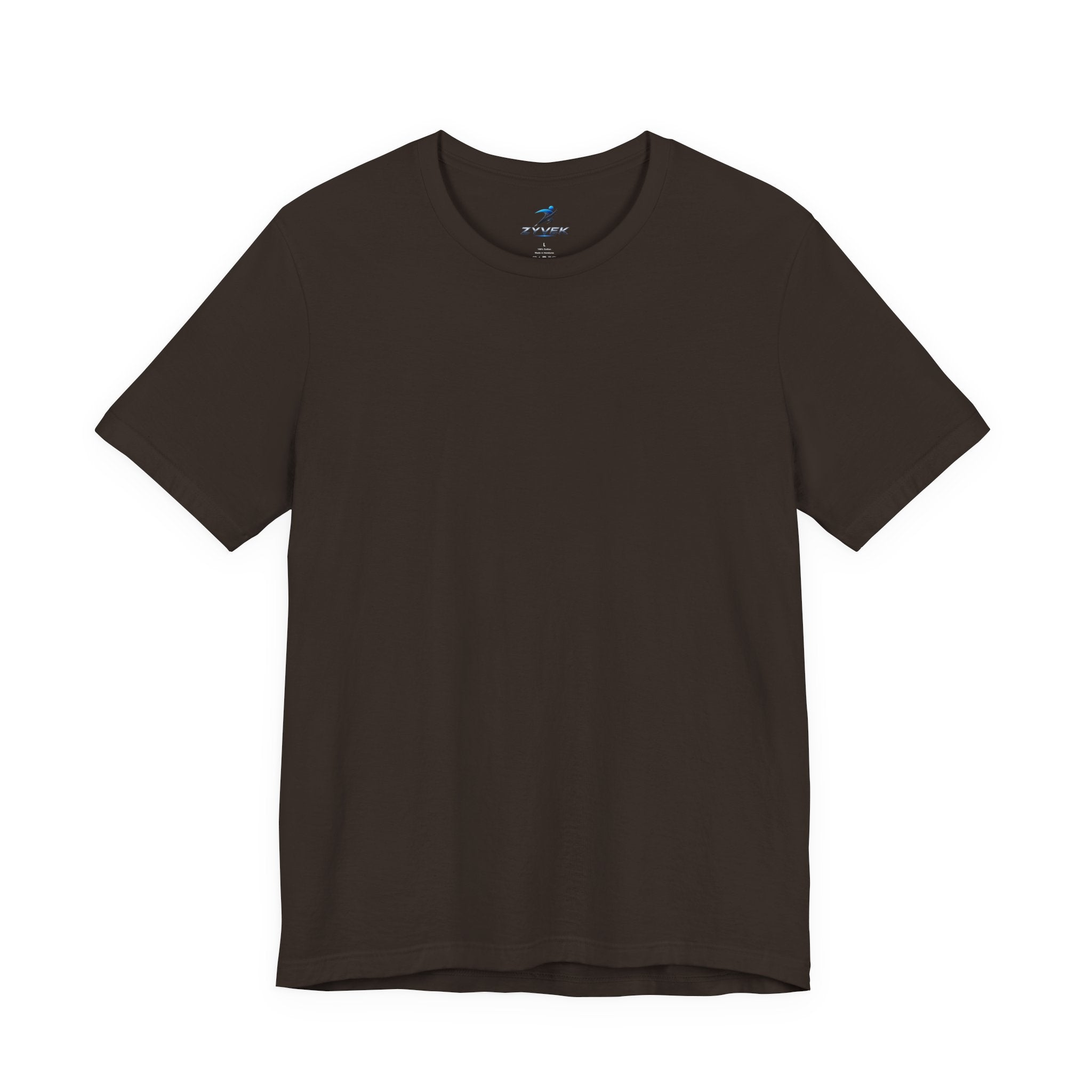 Classic White Short Sleeve Tee — Clean Minimalist Crewneck T-Shirt