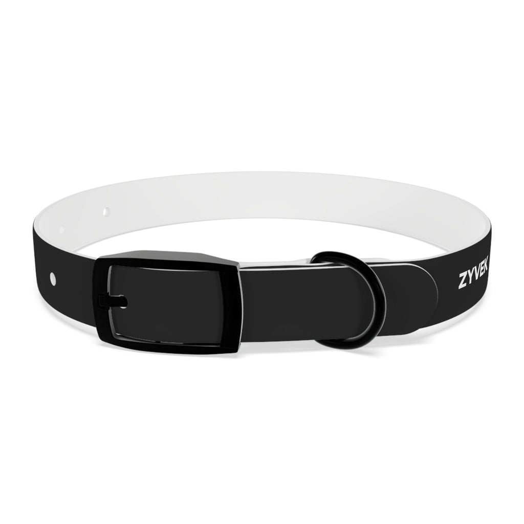 ZYVEK Gothic “Best Friend Forever” Dog Collar – Minimal Skull Edition