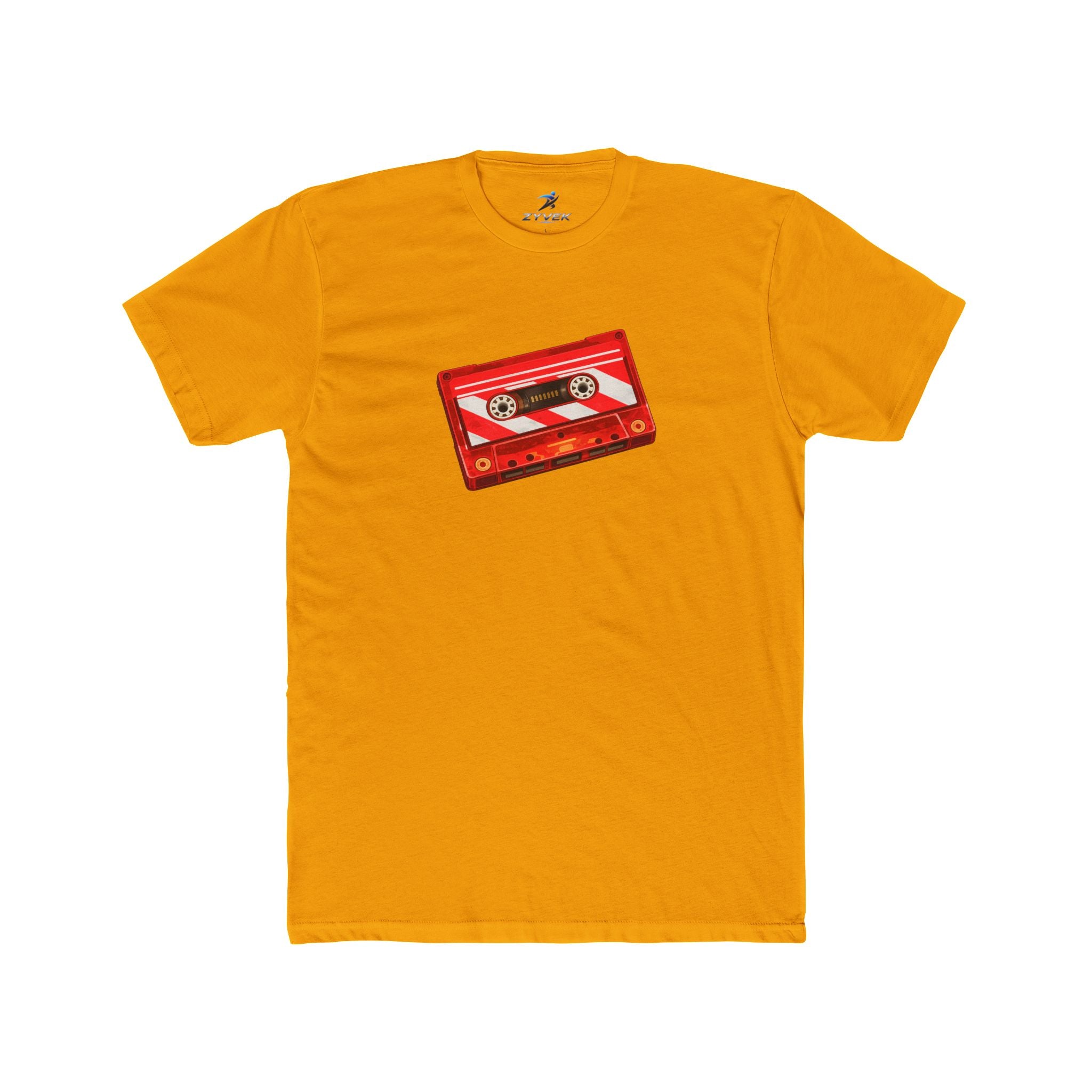 Retro Red Cassette Tape T-Shirt — Vintage Music Tee
