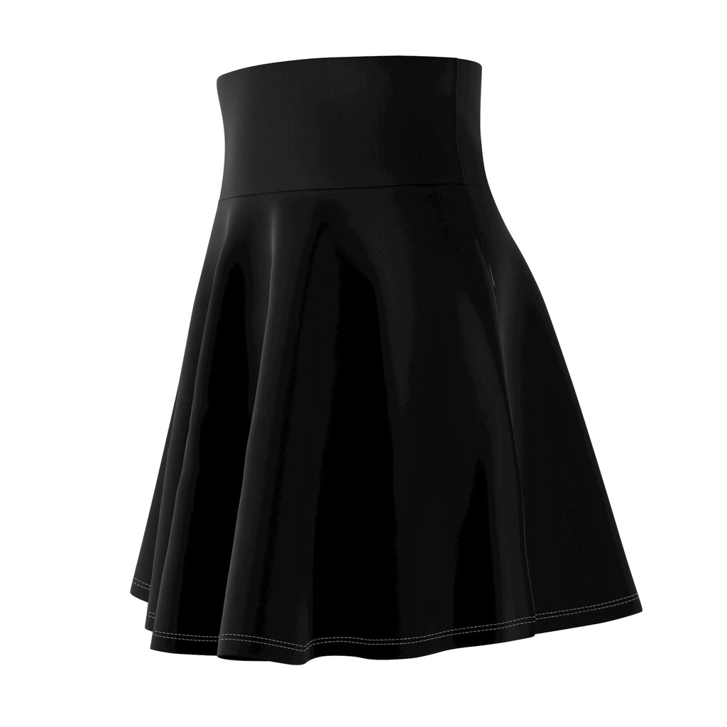 ZYVEK Shadow Skull Skater Skirt – Black Edition