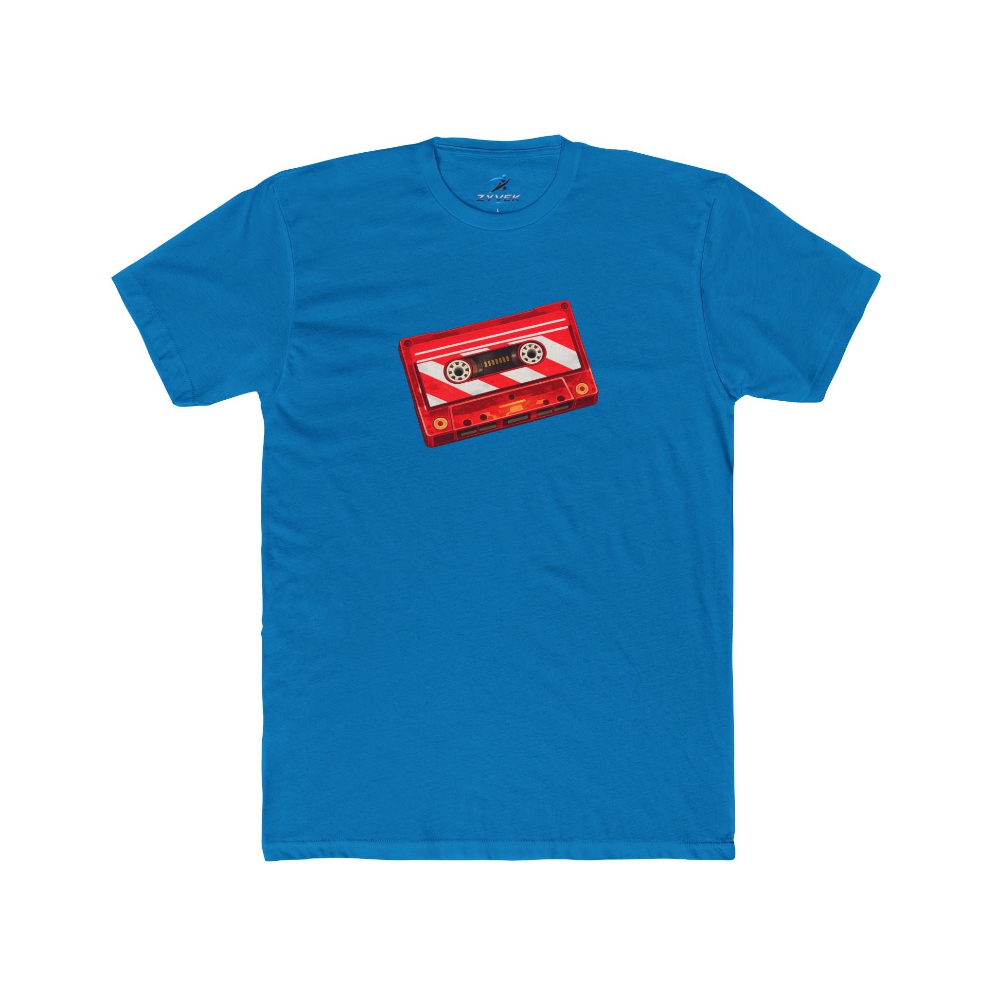 Retro Red Cassette Tape T-Shirt — Vintage Music Tee