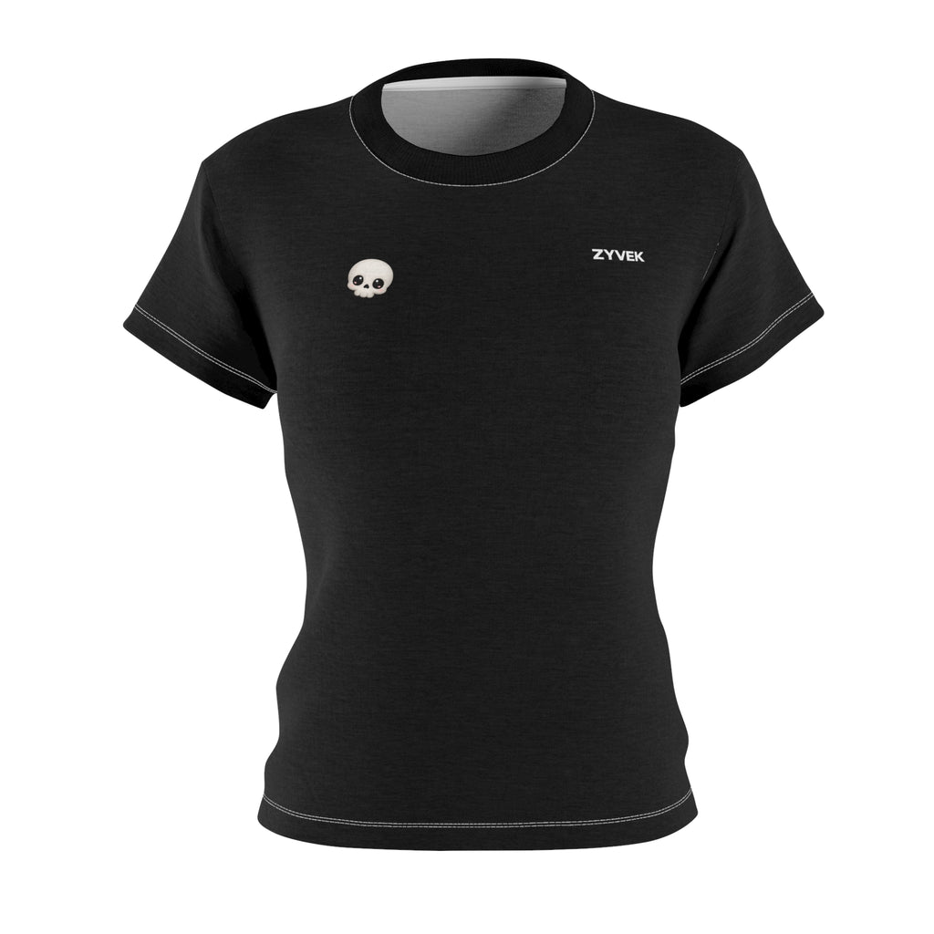 ZYVEK Shadow Skull Tee – Black Edition