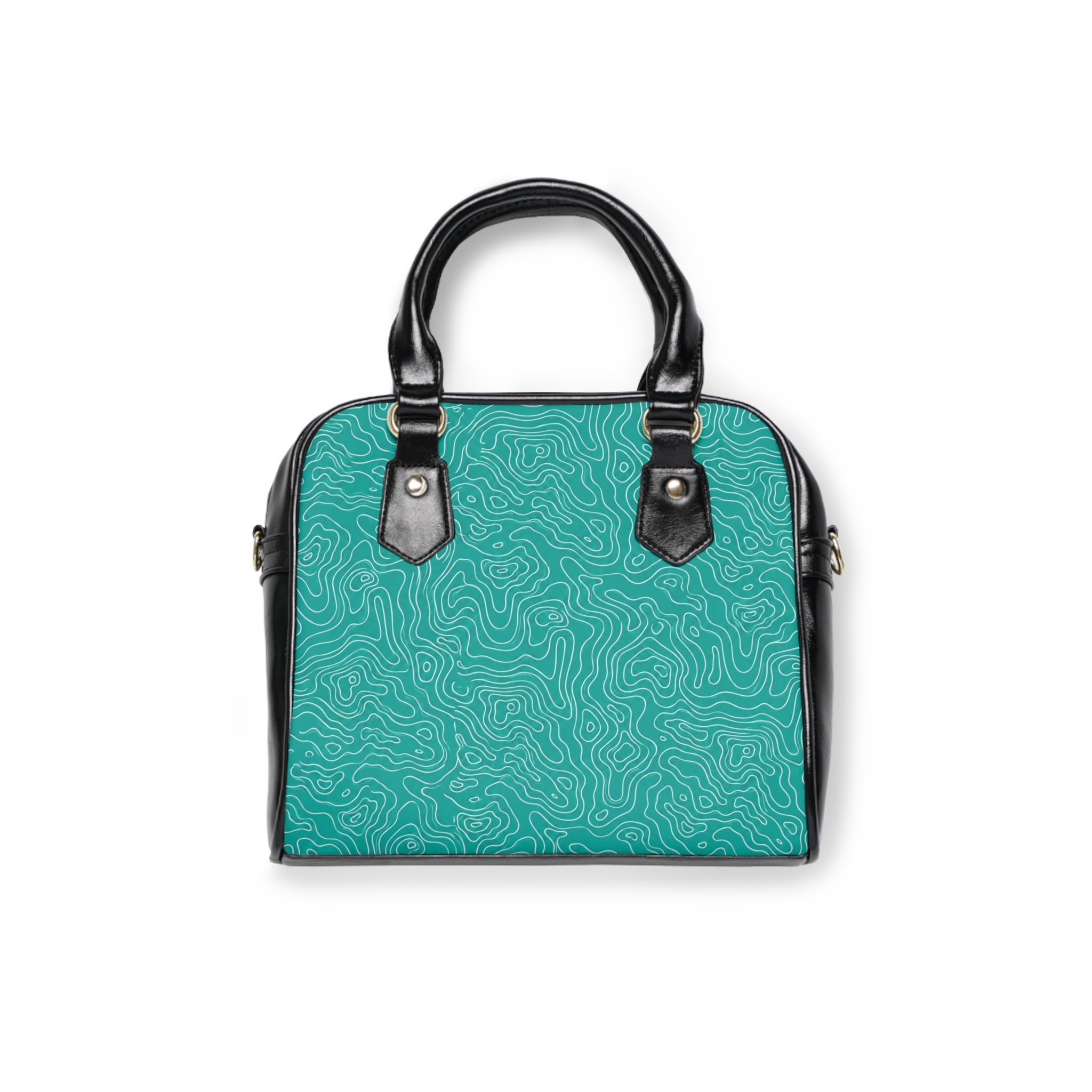 ZYVEK Topography Handbag – Aqua Edition