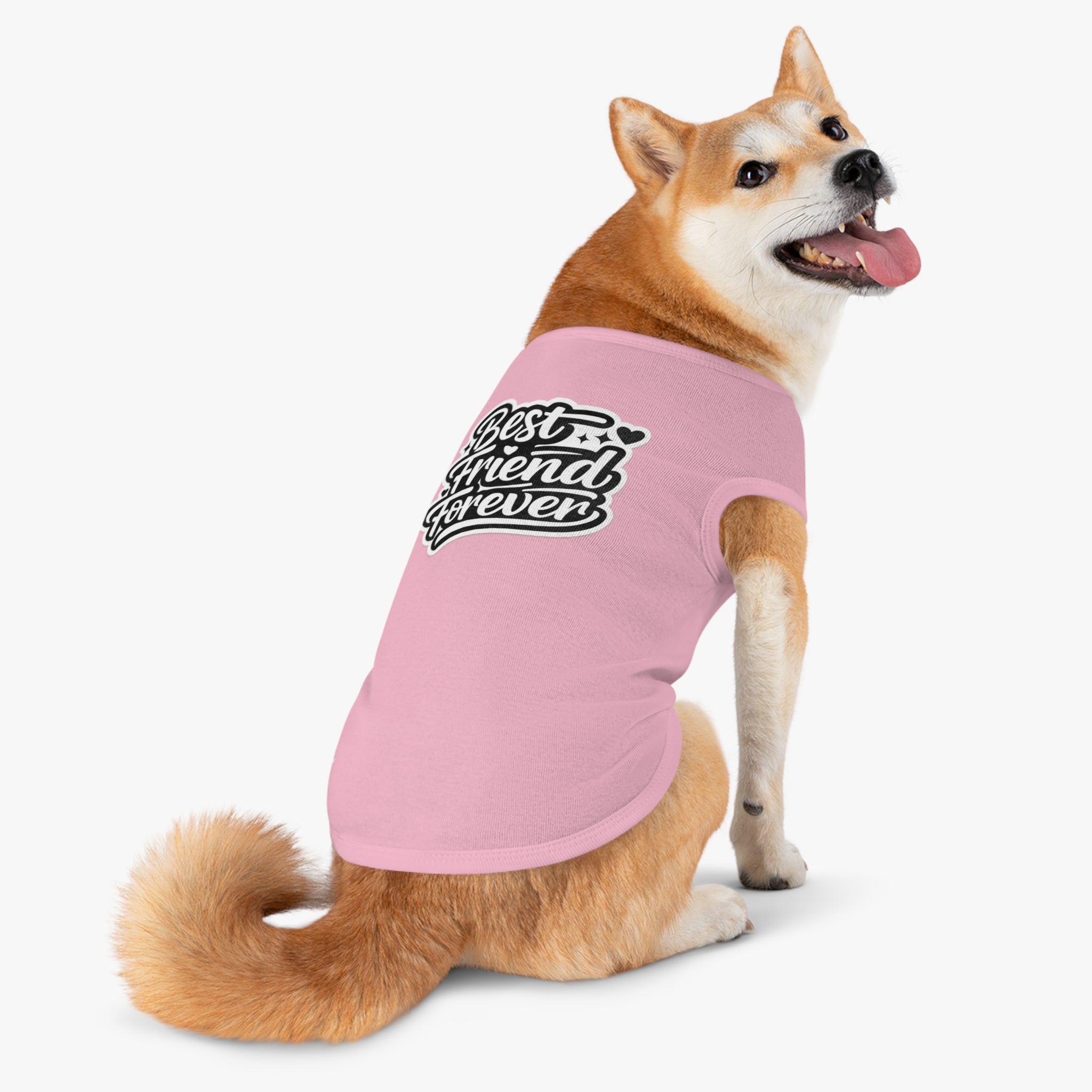 ZYVEK “Best Friend Forever” Pet Tank Top – Cute Matching Dog Shirt