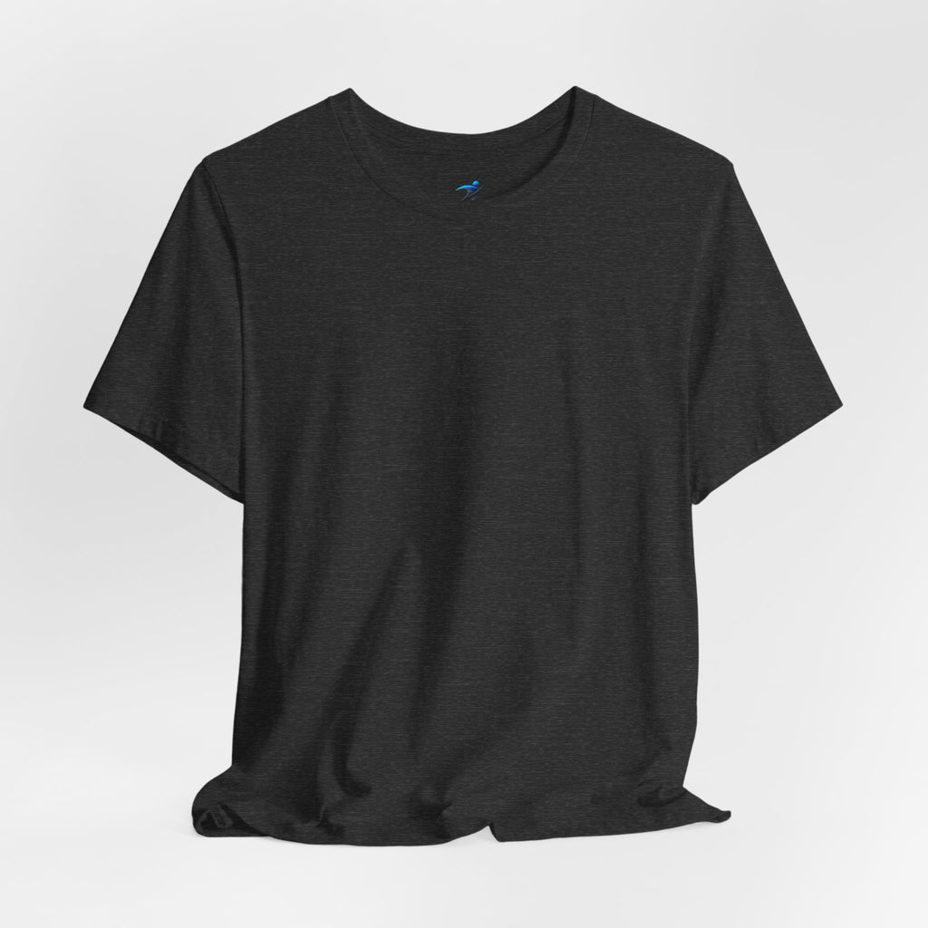Classic White Short Sleeve Tee — Clean Minimalist Crewneck T-Shirt