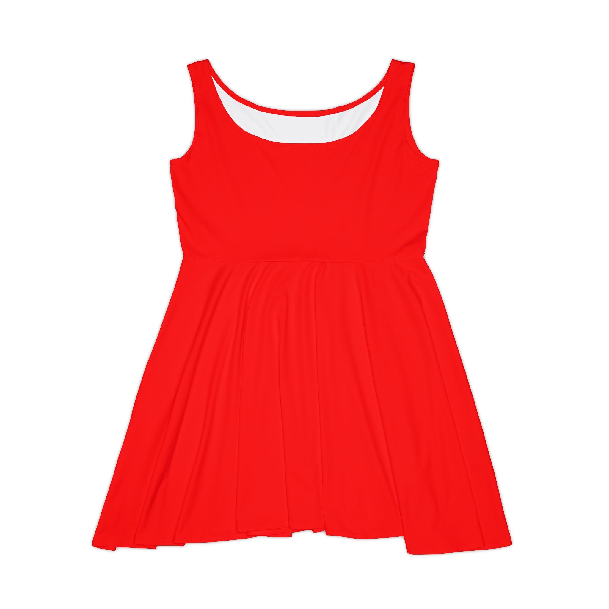 ZYVEK ScarletFlow Dress – Elegant Sleeveless Red Dress