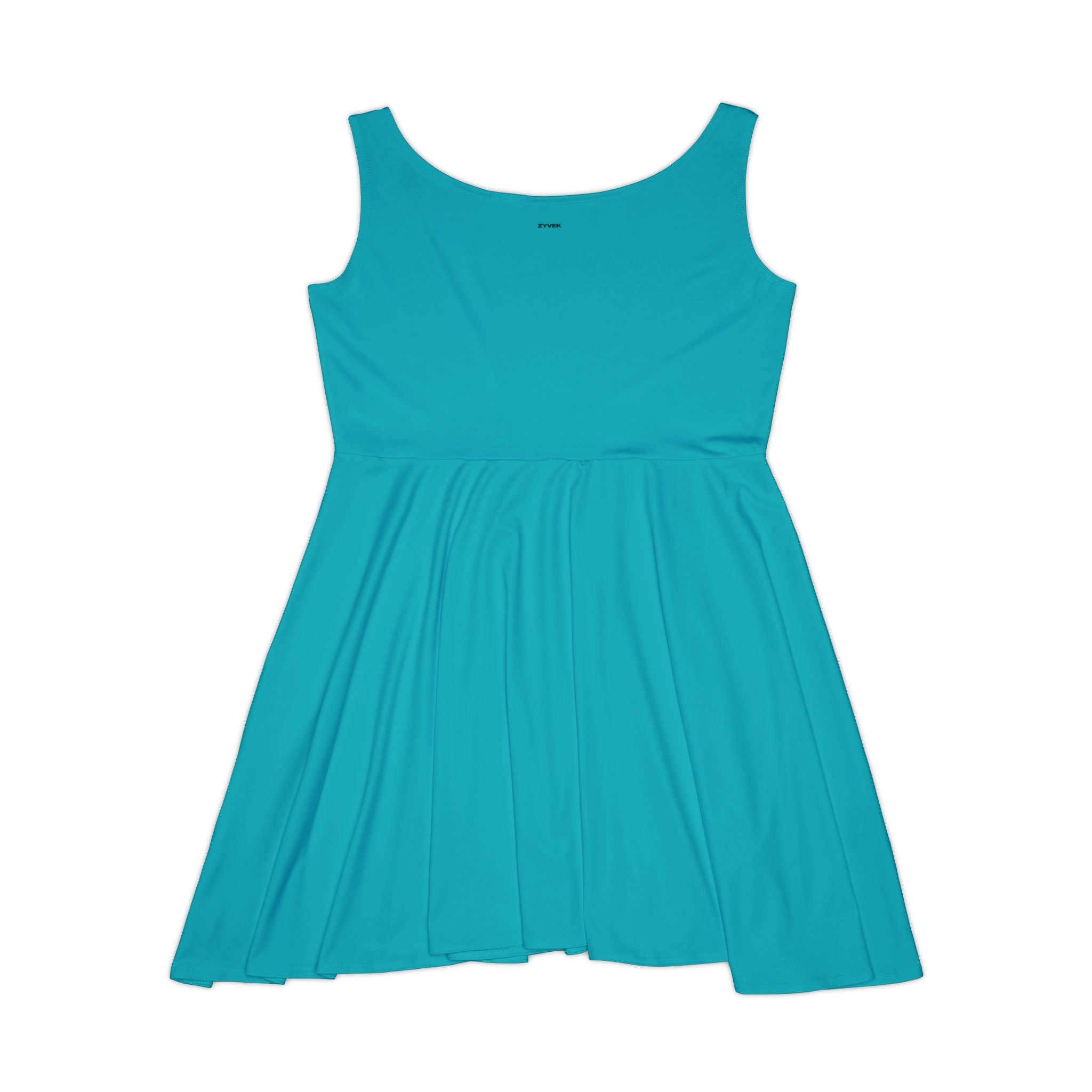 ZYVEK OceanGlow Dress – Minimal Elegant Sleeveless Dress