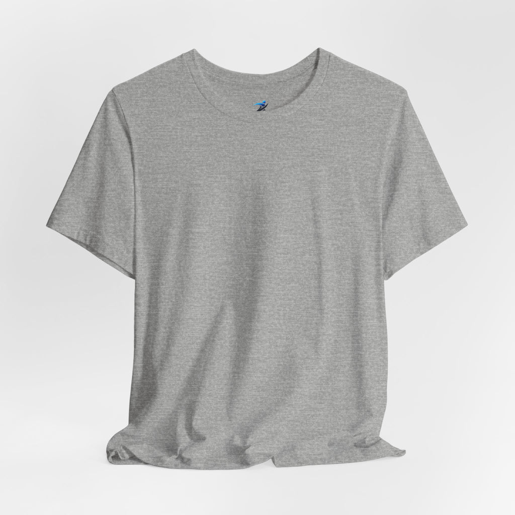 Classic White Short Sleeve Tee — Clean Minimalist Crewneck T-Shirt