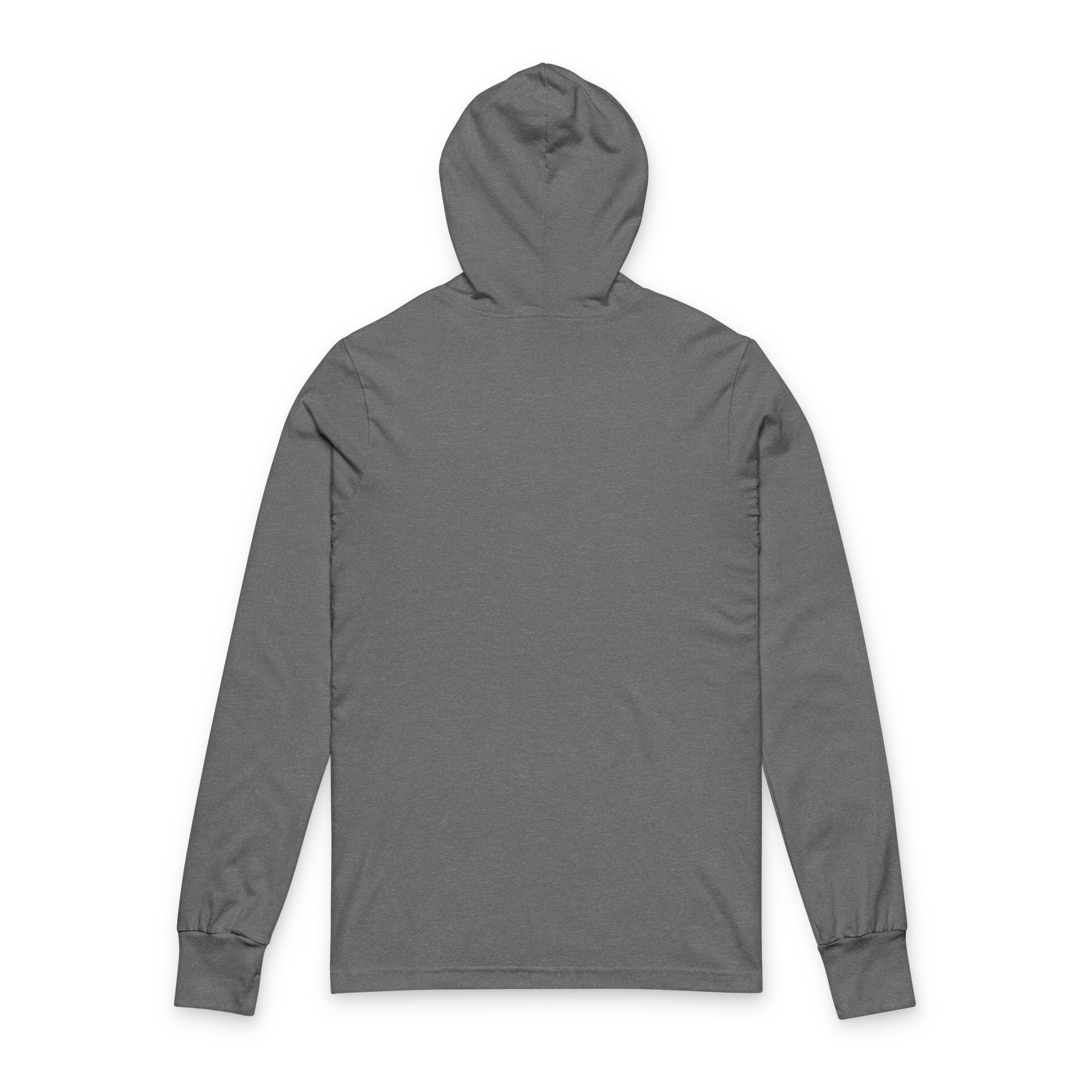 Knight Crusader Hooded Long Sleeve Tee — Medieval Warrior Graphic Shirt
