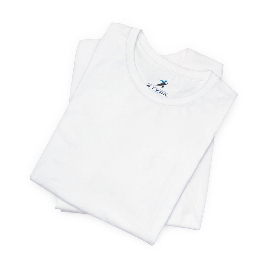 Classic White Short Sleeve Tee — Clean Minimalist Crewneck T-Shirt