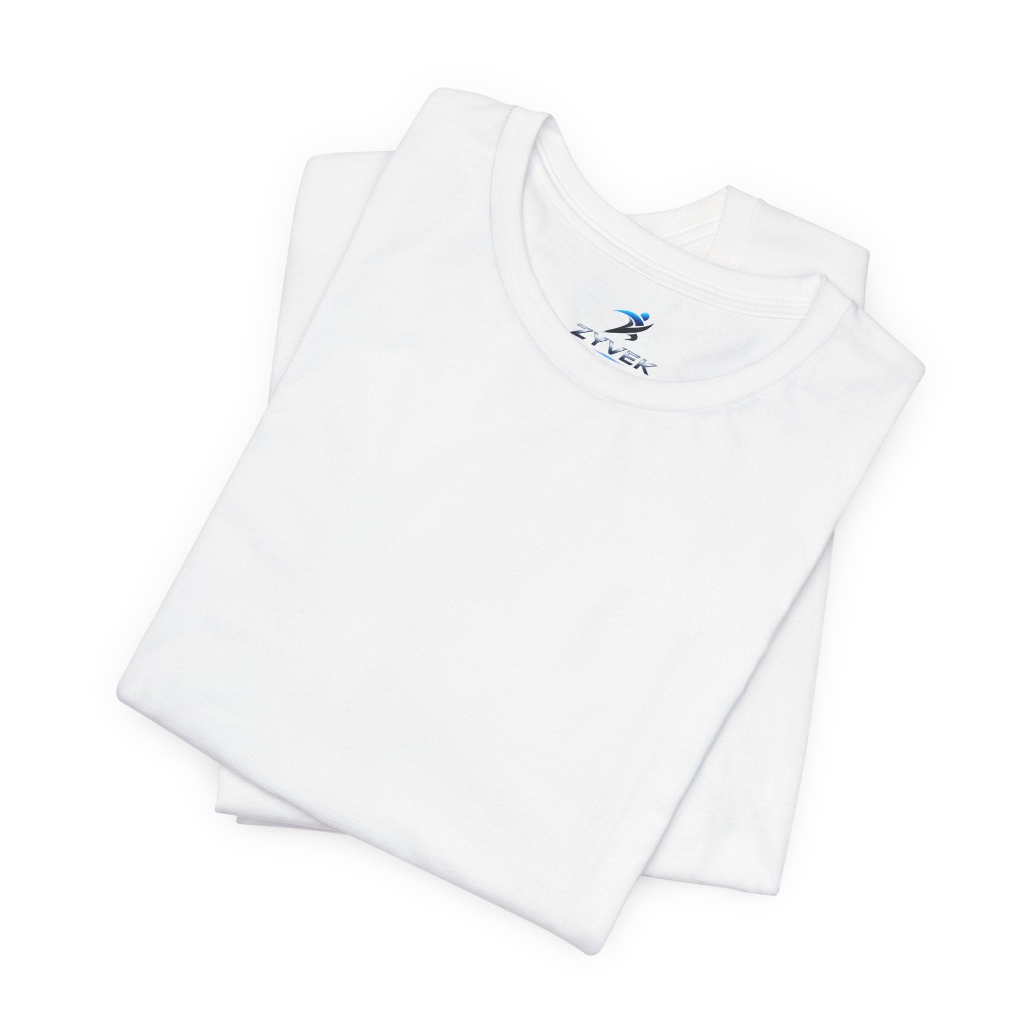 Classic White Short Sleeve Tee — Clean Minimalist Crewneck T-Shirt