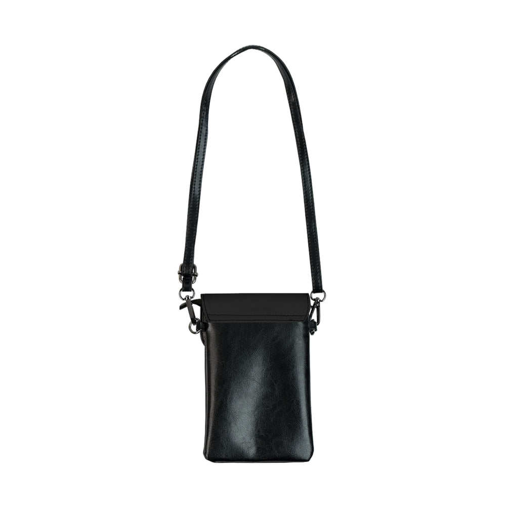 slim cell phone Black High-Waist Skater Skirt — Flared A-Line Mini for Everyday & Night Out