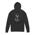 Knight Crusader Hooded Long Sleeve Tee — Medieval Warrior Graphic Shirt