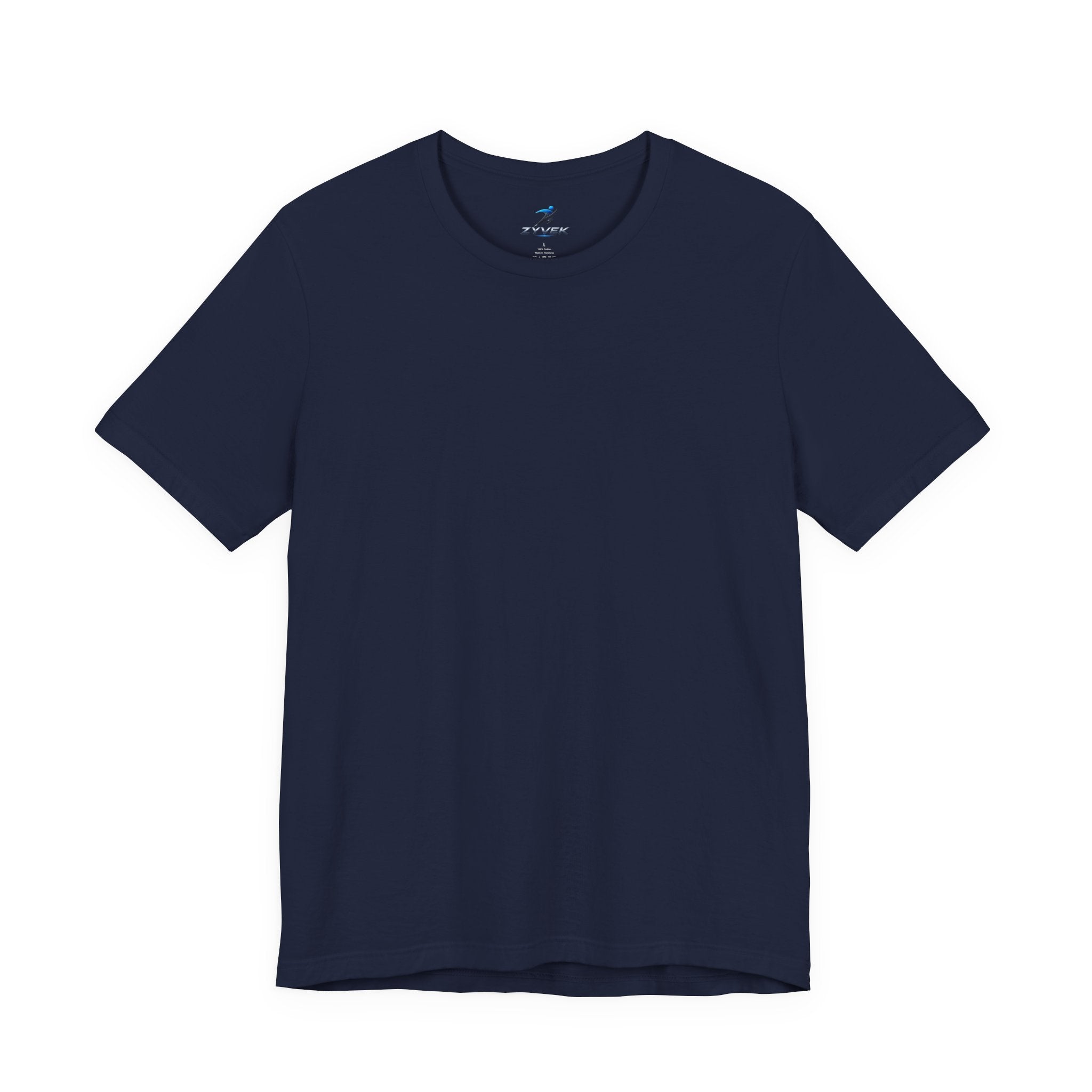 Classic White Short Sleeve Tee — Clean Minimalist Crewneck T-Shirt