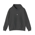 Minimal White Hoodie with Tiny Swift Bird Emblem