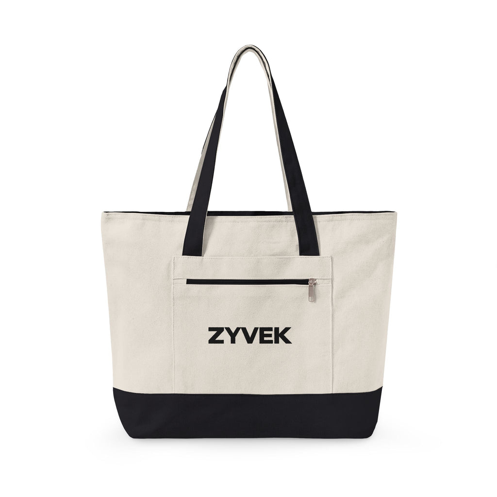ZYVEK Essential Canvas Tote Bag