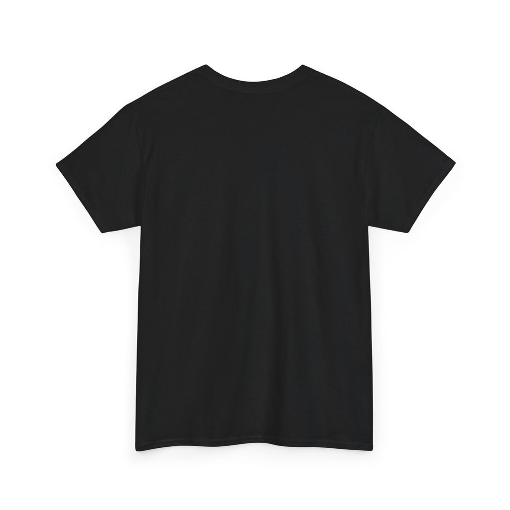 Medieval Knight Graphic Tee — Dark Crusader Sword Design